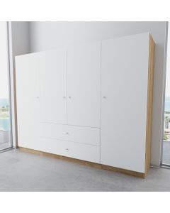 Wäscheschrank maßgefertigt - Modell "Kirsi" frei planen